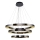Suspension LED JESI LED/99W/230V 3000K diamètre 100 cm argent