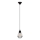 Suspension LED sur câble 1xE27/6,5W/230V 2500K noire