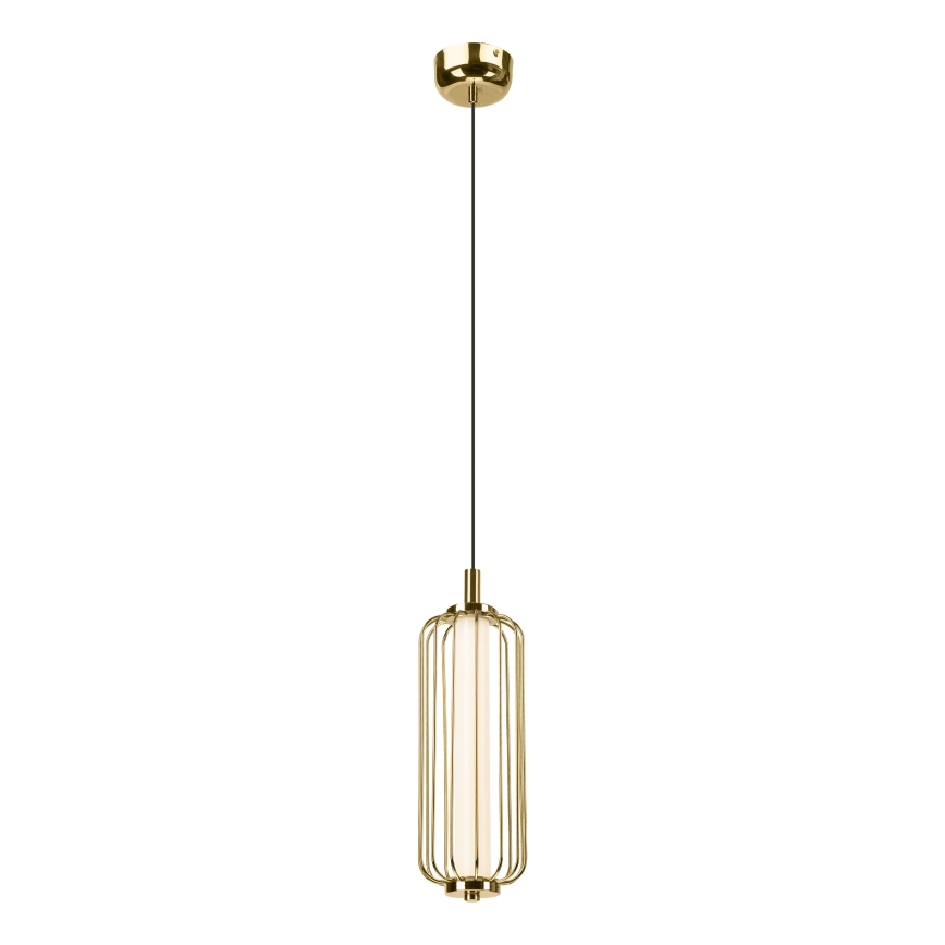 Suspension LED sur câble BONNIE LED/15W/230V 3000K dorée