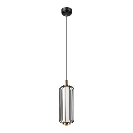 Suspension LED sur câble BONNIE LED/15W/230V 3000K noire