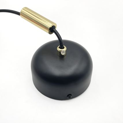 Suspension LED sur câble BONNIE LED/15W/230V 3000K noire