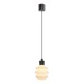 Suspension LED sur câble CACTUS LED/3W/230V 3000K noir/blanc