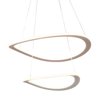 Suspension LED sur câble CASHMERE LED/75W/230V diam. 59,5 blanc