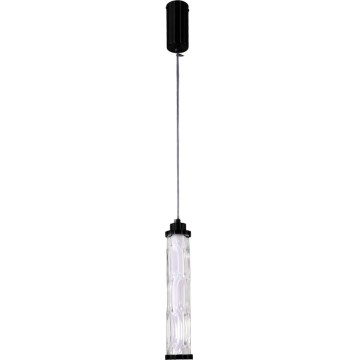 Suspension LED sur câble CORTE LED/10W/230V noire
