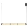 Suspension LED sur câble CORTE LED/25W/230V noire