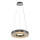 Suspension LED sur câble JESI 35 W, 230 V, 3000 K, Ø 40 cm, argentée