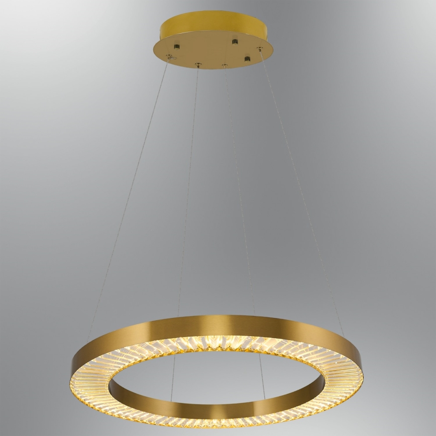Suspension LED sur câble JESI LED/85W/230V 3000K Ø 80 cm bronze