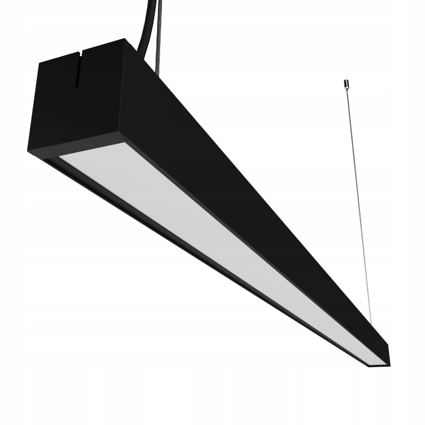 Suspension LED sur câble LED/44W/230V 4000K 120 cm noire