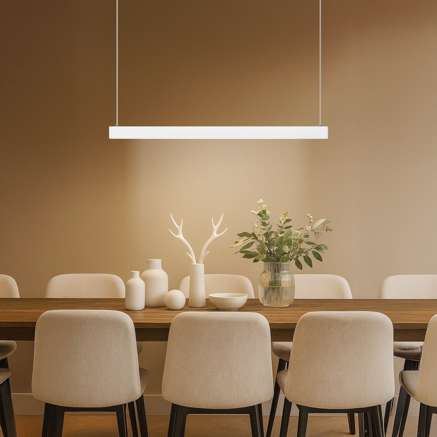 Suspension LED sur câble LINEA LED/36W/230V 3000/4000/5700K CRI 90 blanc