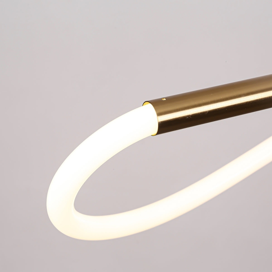 Suspension LED sur câble MELECA LED/24W/230V 3000/4000/6000K 100 cm dorée