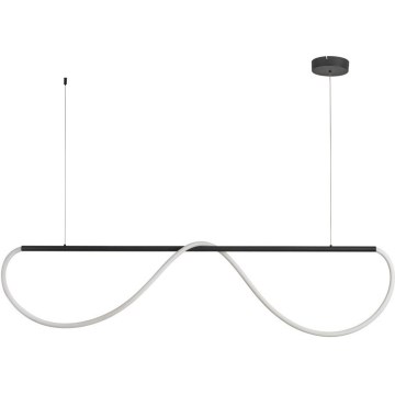 Suspension LED sur câble MELECA LED/36W/230V 3000/4000/6000K 160 cm noir