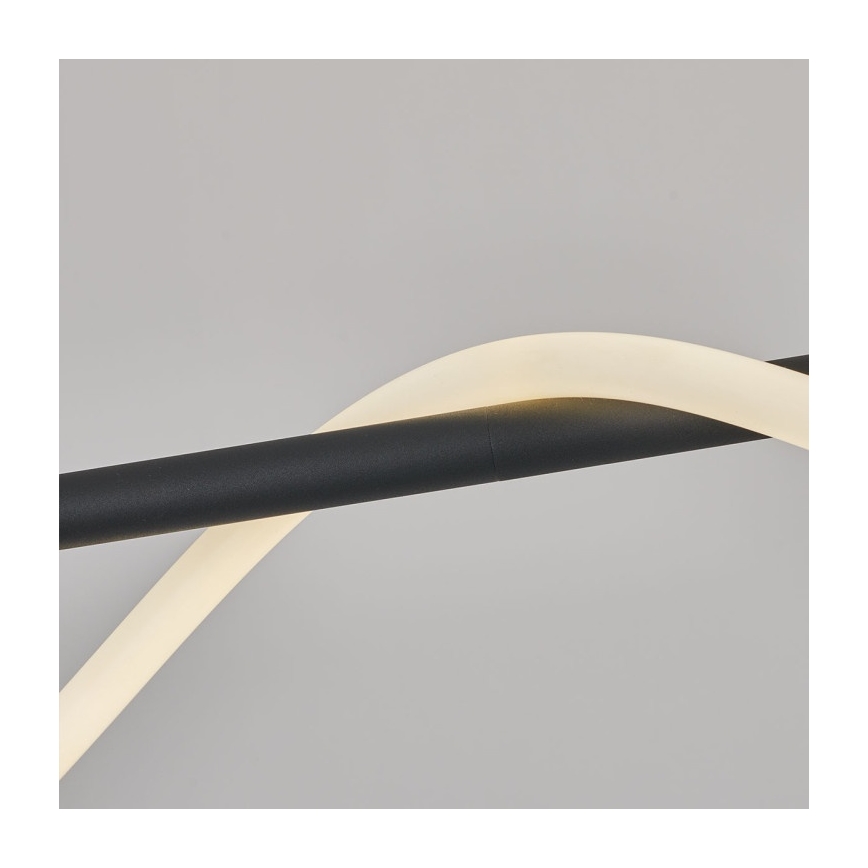 Suspension LED sur câble MELECA LED/36W/230V 3000/4000/6000K 160 cm noir