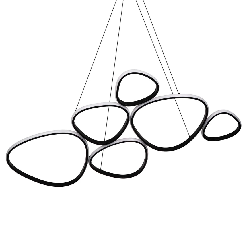 Suspension LED sur câble PETRA LED/58W/230V 4000K noir