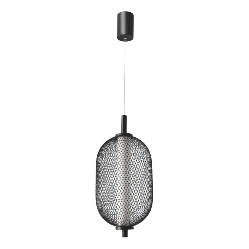 Suspension LED sur câble PUMA LED/10W/230V Ø 15 cm noir