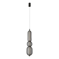 Suspension LED sur câble PUMA LED/15W/230V Ø 14 cm noire