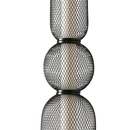 Suspension LED sur câble PUMA LED/15W/230V Ø 14 cm noire