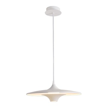 Suspension LED sur câble RENE LED/19W/230V CRI 90 blanche