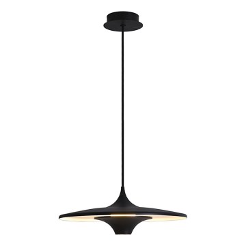 Suspension LED sur câble RENE LED/19W/230V CRI 90 noire