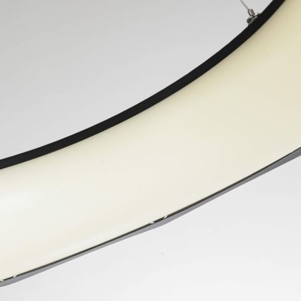Suspension LED sur câble REUS LED/36W/230V 4000K Ø 61 cm noire