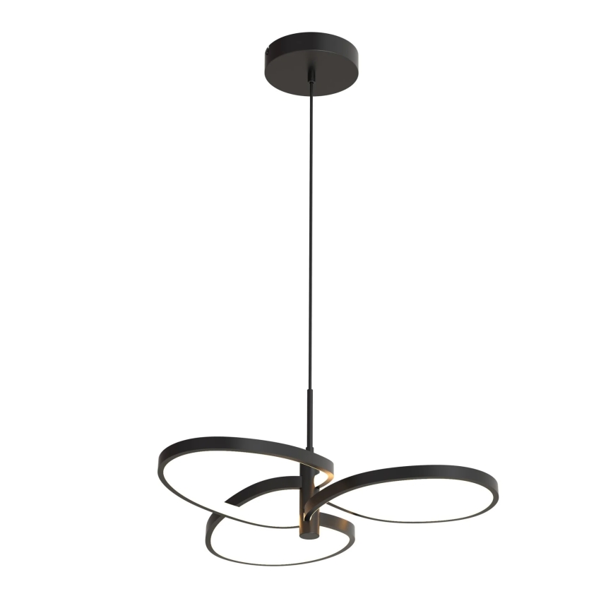 Suspension LED sur câble RIBBON LED/25W/230V 4000K noir