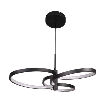 Suspension LED sur câble RIBBON LED/25W/230V 4000K noir