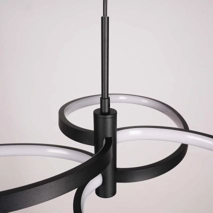 Suspension LED sur câble RIBBON LED/25W/230V 4000K noir
