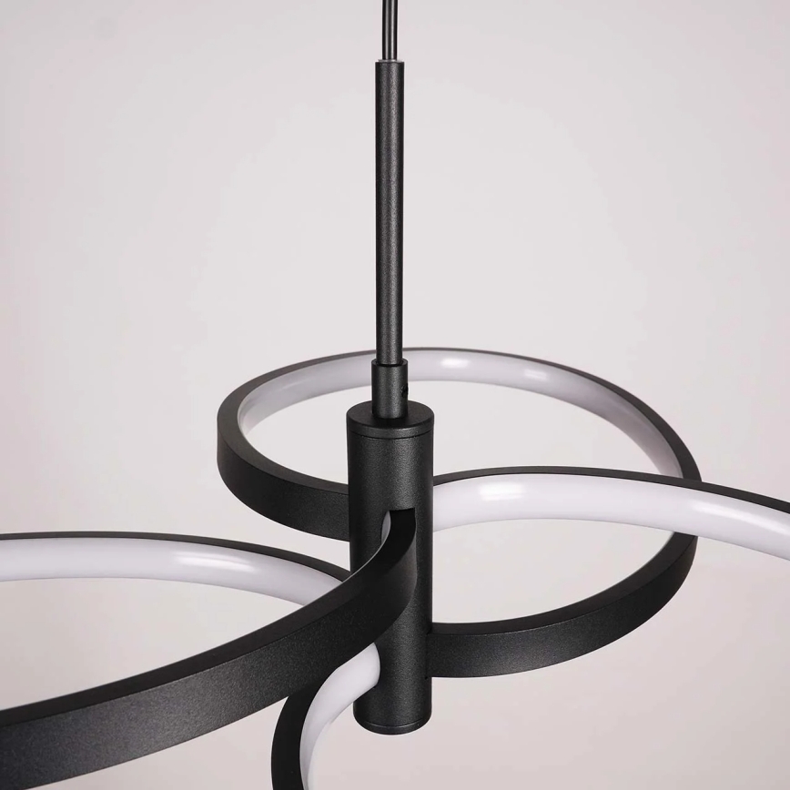 Suspension LED sur câble RIBBON LED/25W/230V 4000K noir