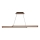 Suspension LED sur câble SENTO/19W/230V bois
