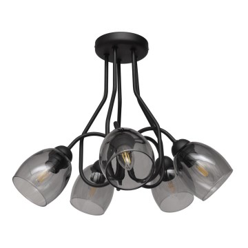 Suspension MARIETTA 5xE27/15W/230V