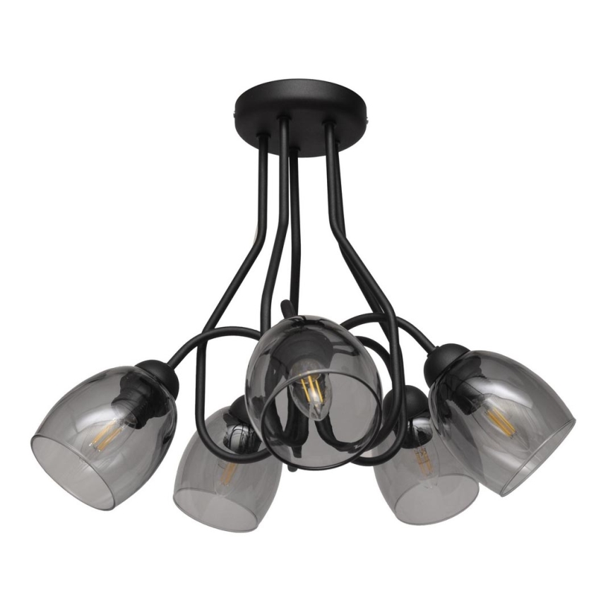 Suspension MARIETTA 5xE27/15W/230V