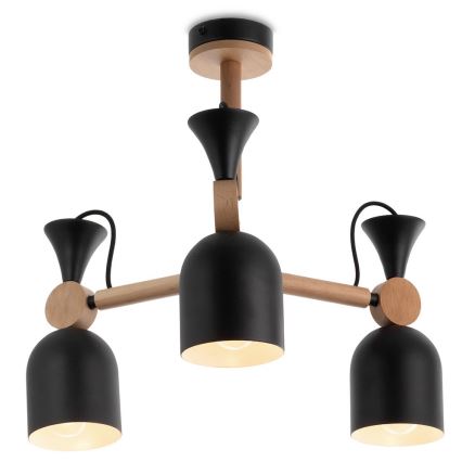 Suspension MONTE 3xE27/60W/230V
