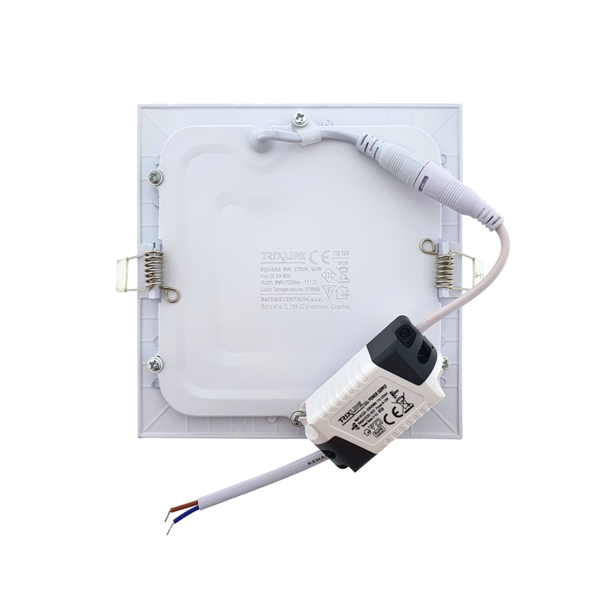 Suspension SQUARE LED/9W/230V 2700K