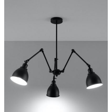 Suspension STARK SHADE 3xE27/60W/230V