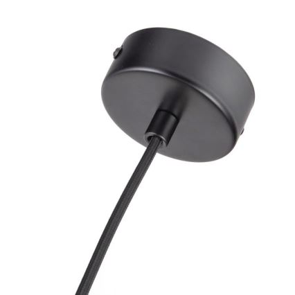 Suspension sur câble 1xGU10/10W/230V Ø 11 cm bois massif/frêne