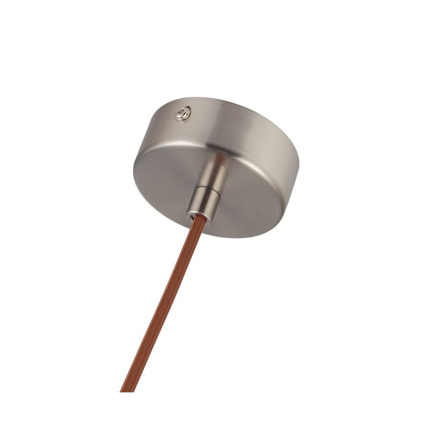 Suspension sur câble 1xGU10/10W/230V Ø 11 cm, frêne massif