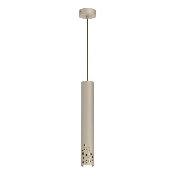 Suspension sur câble ALTRO 1xGU10/8W/230V beige
