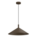 Suspension sur câble ANEGA 1xGX53/15W/230V Ø 40 cm marron