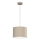 Suspension sur câble ARDEN 1xE27/15W/230V Ø 25 cm beige