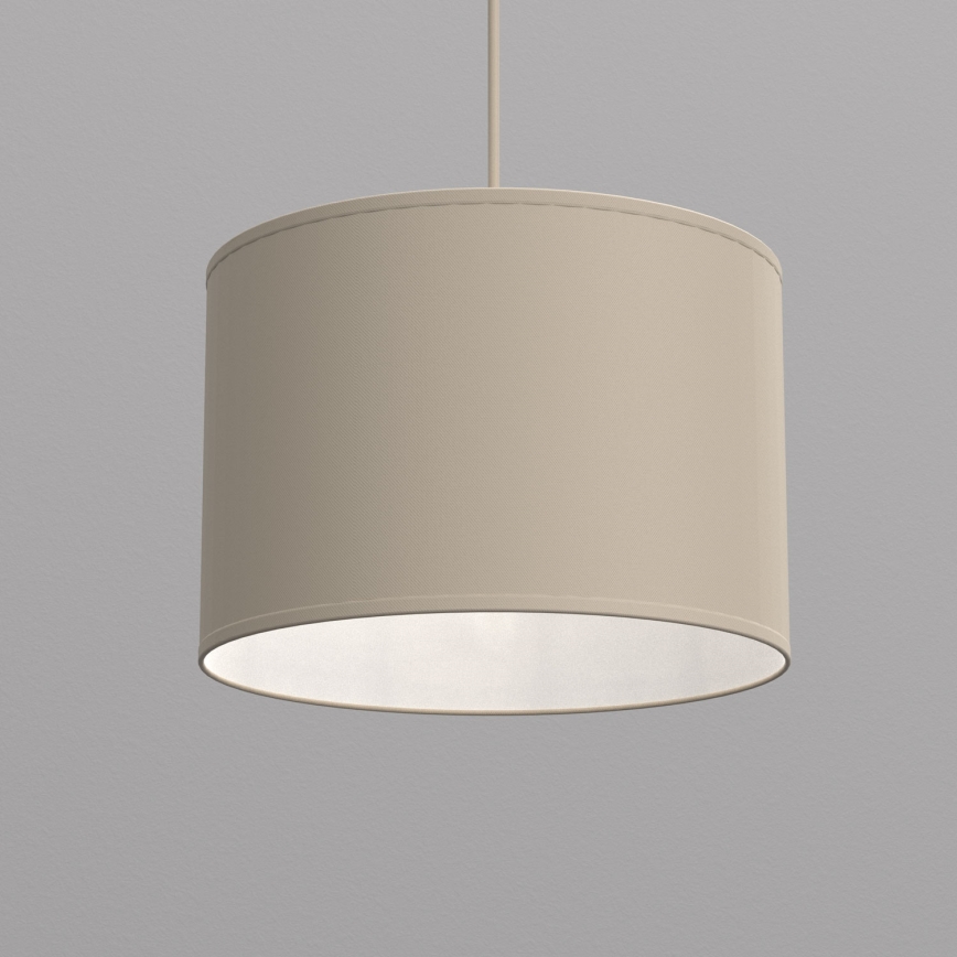 Suspension sur câble ARDEN 1xE27/15W/230V Ø 25 cm beige