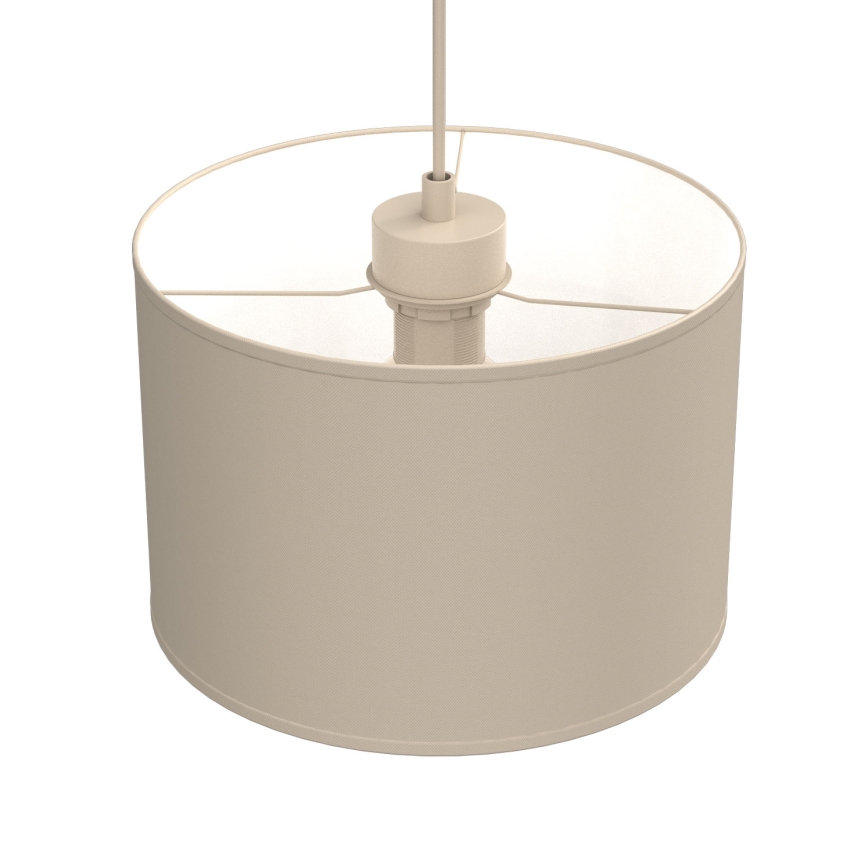 Suspension sur câble ARDEN 1xE27/15W/230V Ø 25 cm beige
