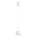 Suspension sur câble AURA 1xGX53/10W/230V blanche