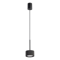 Suspension sur câble AURA 1xGX53/10W/230V, noire