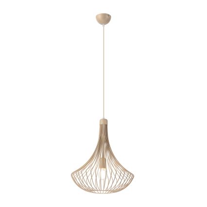 Suspension sur câble BALERINA 1xE27/15W/230V beige