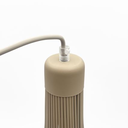Suspension sur câble BALERINA 1xE27/15W/230V beige