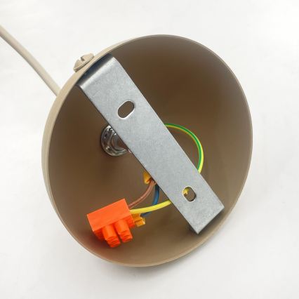 Suspension sur câble BALERINA 1xE27/15W/230V beige