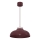 Suspension sur câble BASCA 1xE27/15W/230V bordeaux/crème