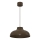Suspension sur câble BASCA 1xE27/15W/230V marron