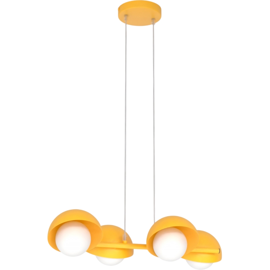 Suspension sur câble BOOM 4xG9/8W/230V orange