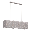 Suspension sur câble CAMO 4xE27/15W/230V beige