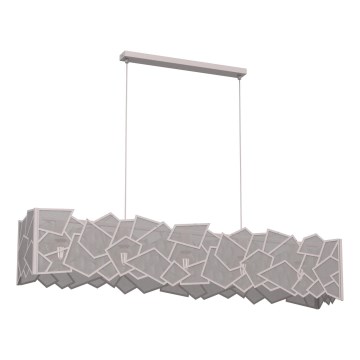 Suspension sur câble CAMO 5xE27/15W/230V beige
